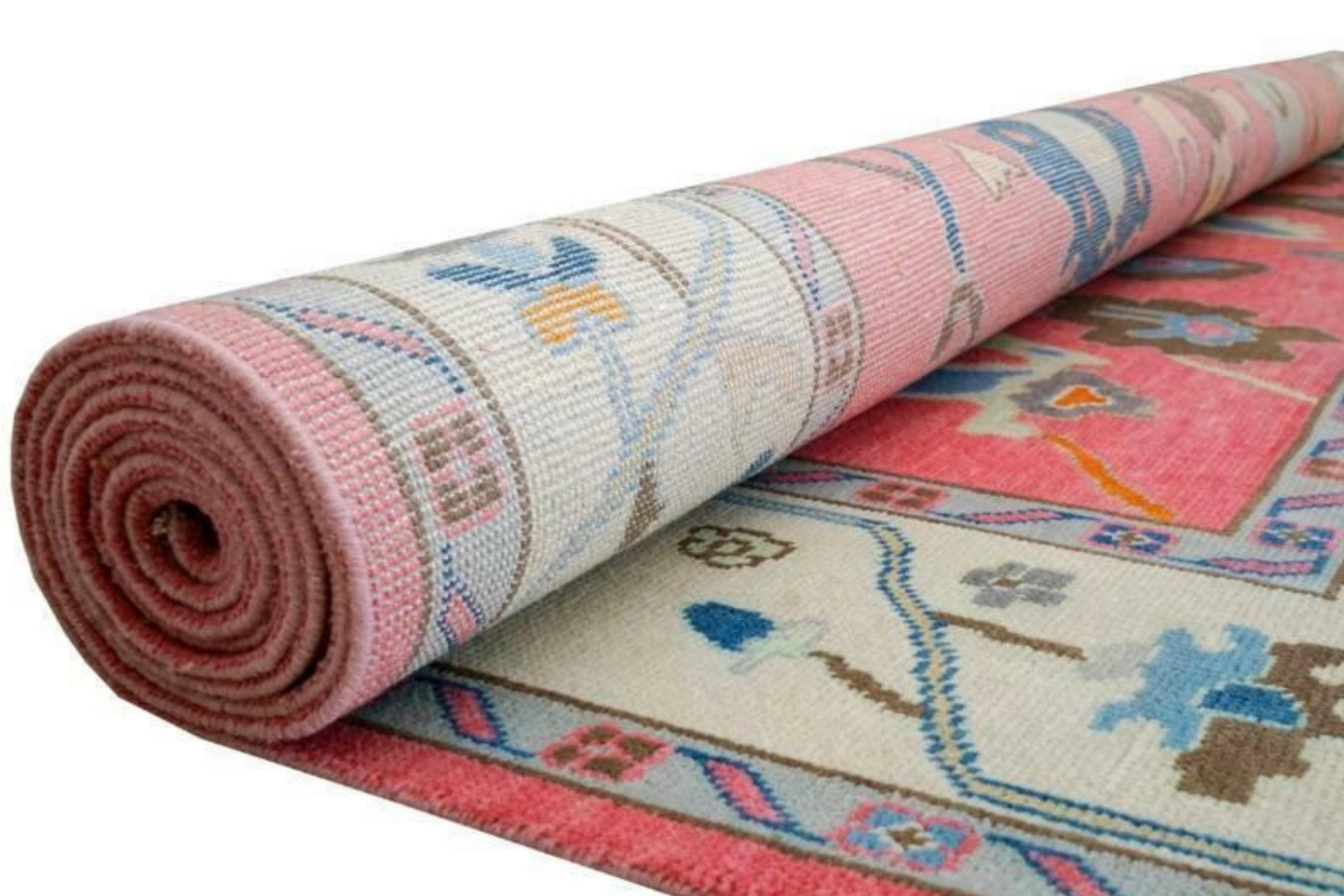 Rust Red Oushak style Hand Knotted Rug 4x6, 5x8, 6x9, 8x10, 9x12, 10x14 ft Handmade Rugs for Living Room - Antique Style Contemporary rug